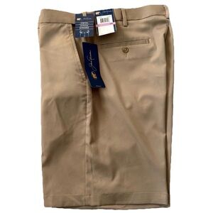Jack Nicklaus Men’s Golf Shorts Stretch Moisture Wicking Beige Size 38